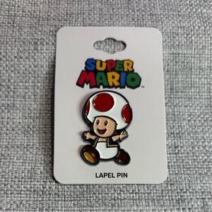 Nintendo Super Mario Bros. Toad Enamel Pin